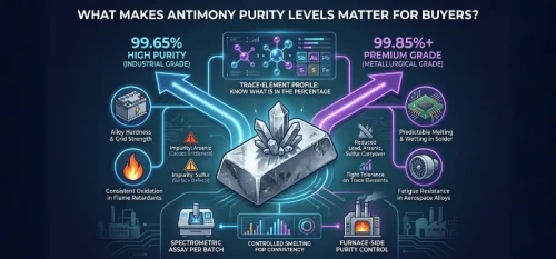 What Makes Antimony Purity Levels Matter for Buyers?