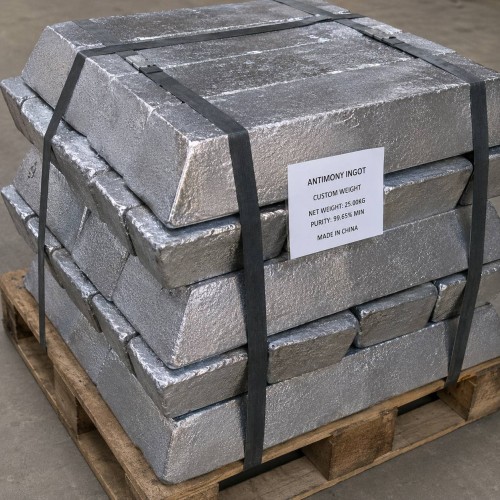 Custom Weight Antimony Ingots